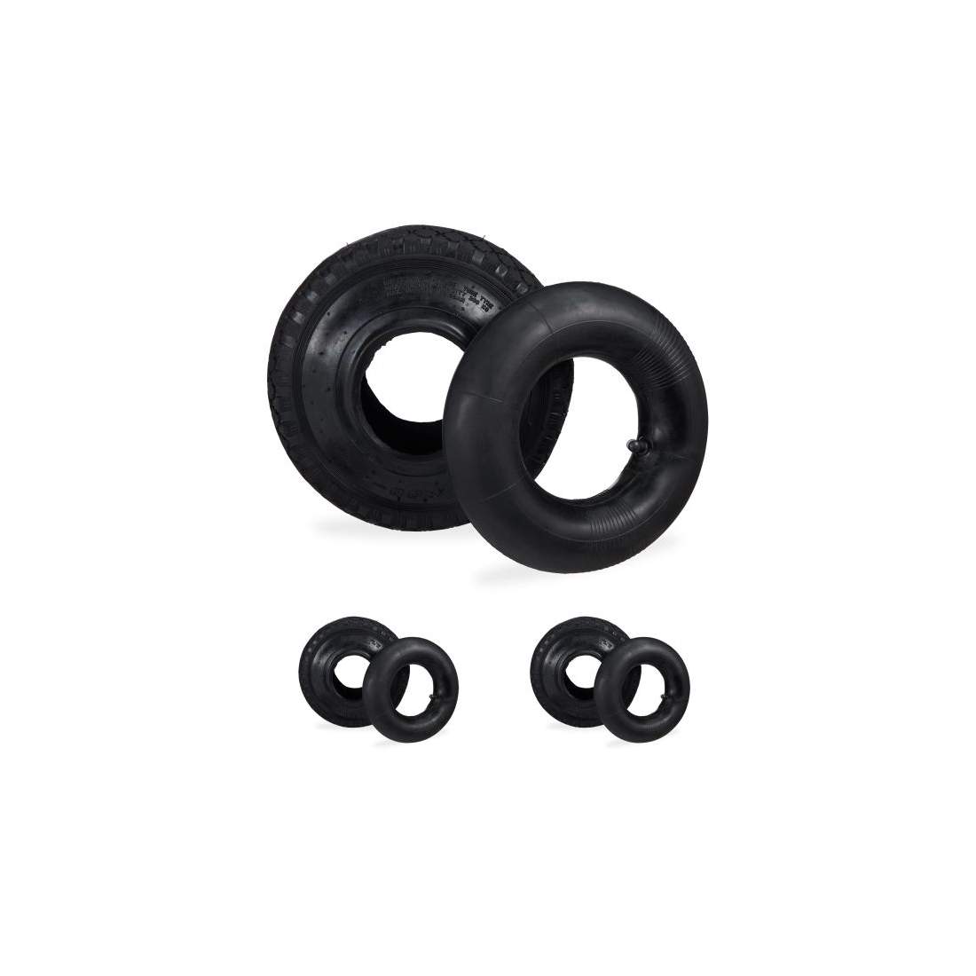 3x lastbilsdäck 3.00-4 med innerslang | Hem & Hobby | Pryloteket