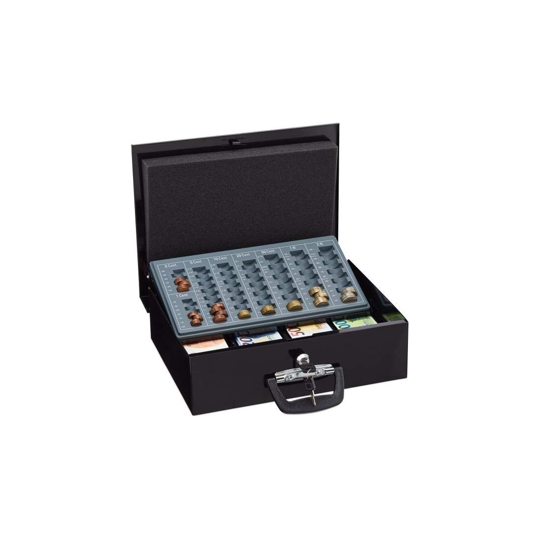 Kassalåda med mynträknare