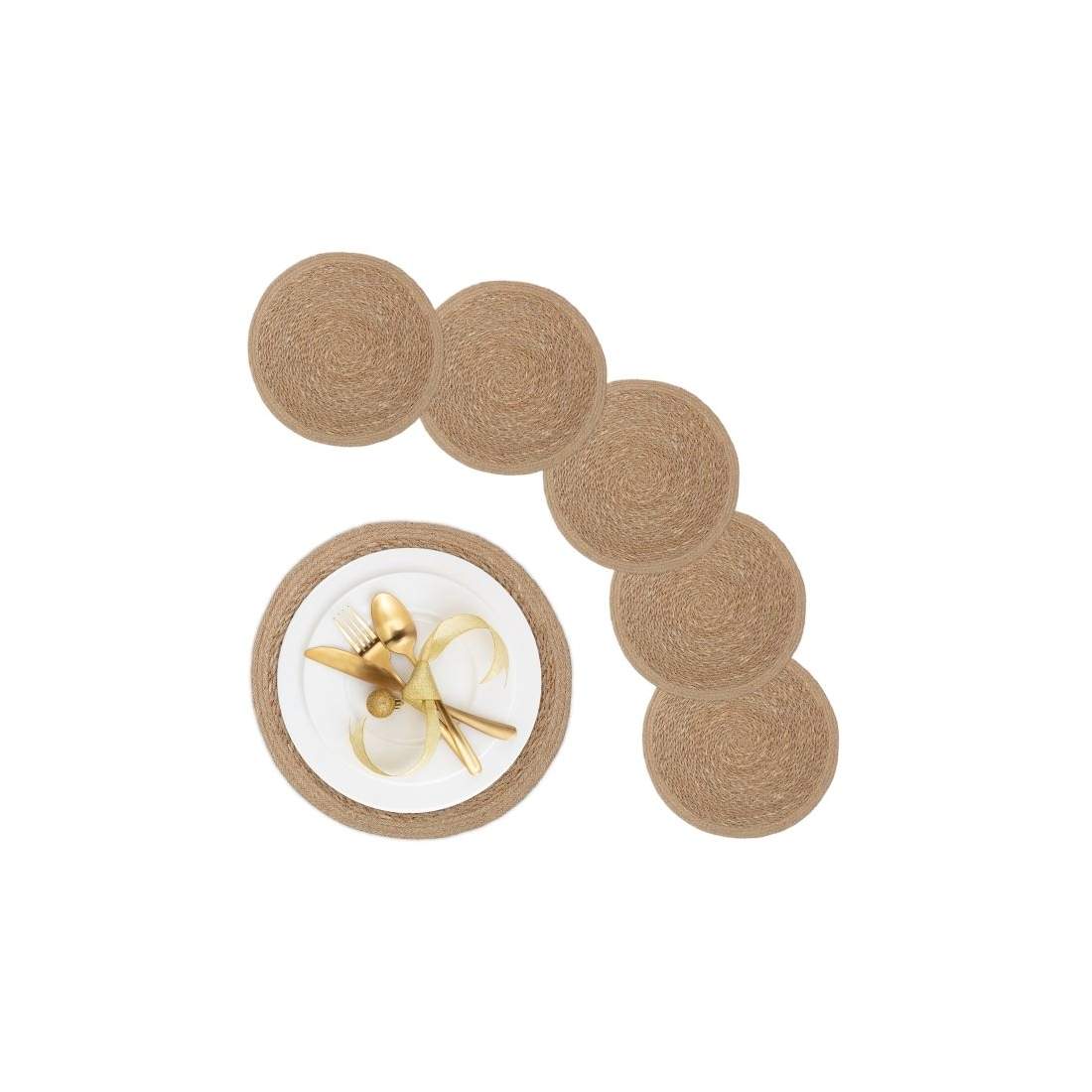 Dukunderlägg 6-delar vattenhyacint | Hem & Hobby | Pryloteket