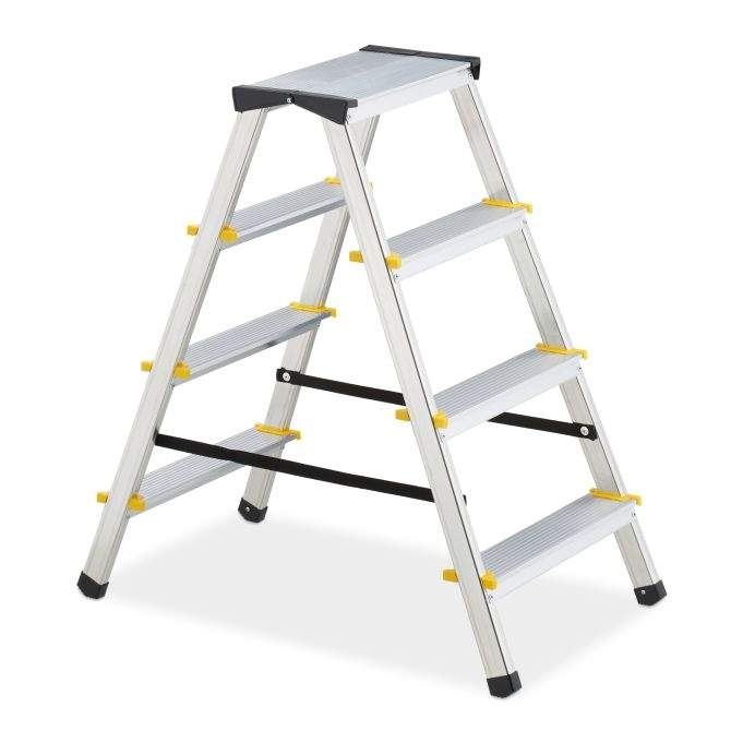 Sammenklappelig trappestige i aluminium