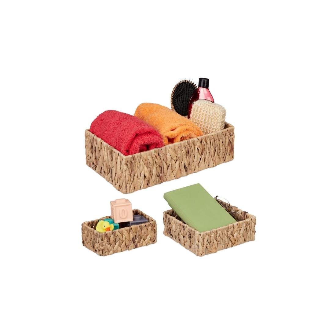 Förvaringskorg set om 3 | Hem & Hobby - Resa & Semester - Organisering | Pryloteket