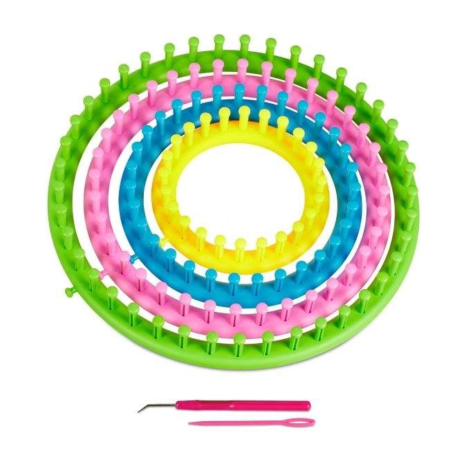 strikke ring sæt i 6 dele