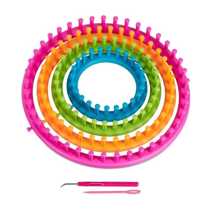 rund strikkering sæt i 6 dele