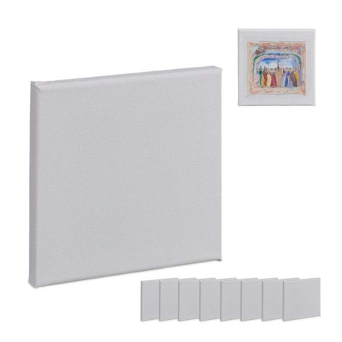 Canvas fyrkantig uppsättning om 10 | Hem & Hobby | Pryloteket