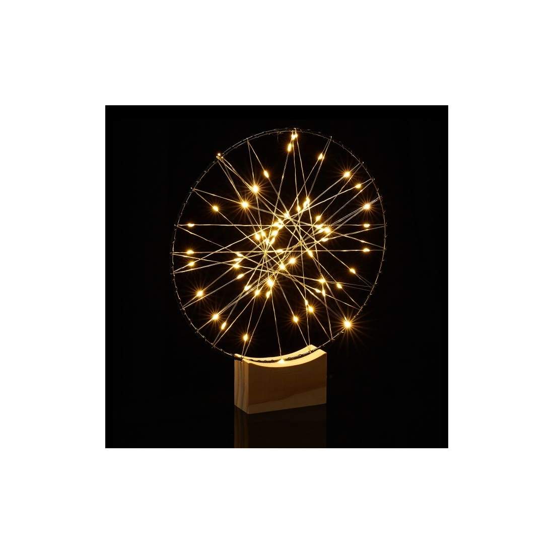 LED ringdekoration 25 cm | Sport & Fritid - Friluftsliv & Camping - Belysning | Pryloteket