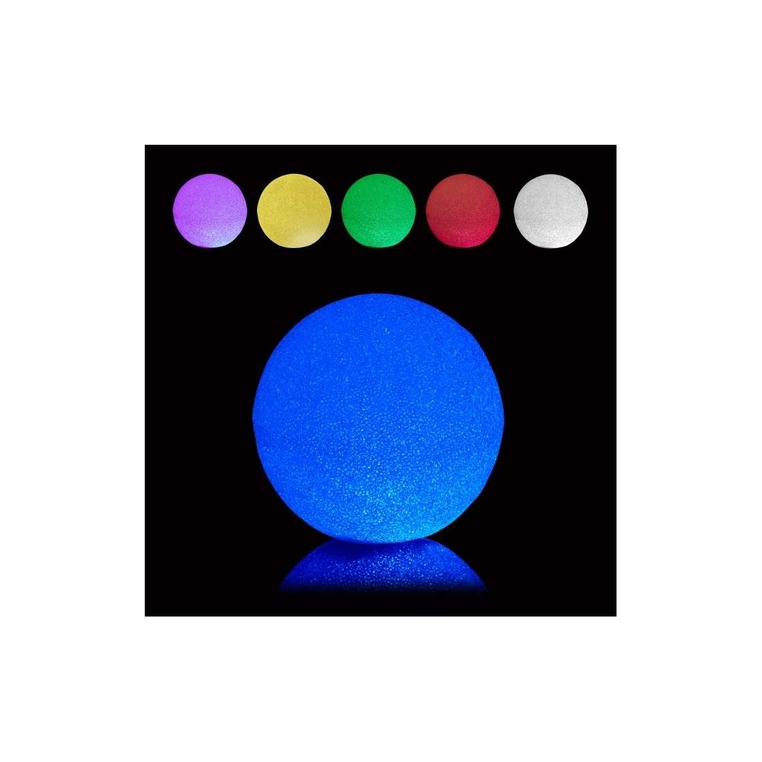 LED-ljusglob med färgbyte 25 cm | Hem & Hobby - Hem & Hushåll - Sovrum | Pryloteket