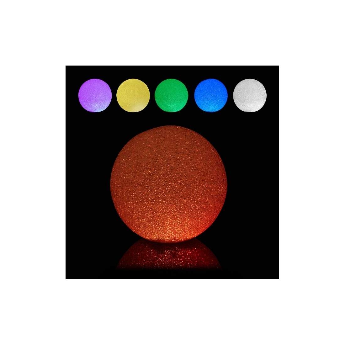 LED-ljusglob med färgbyte 20 cm | Hem & Hobby - Hem & Hushåll - Sovrum | Pryloteket