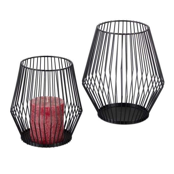 Dekorativa ljusstakar, 2 st | Hem & Hobby - Hem & Hushåll - Kök - Köksredskap - Lock | Pryloteket