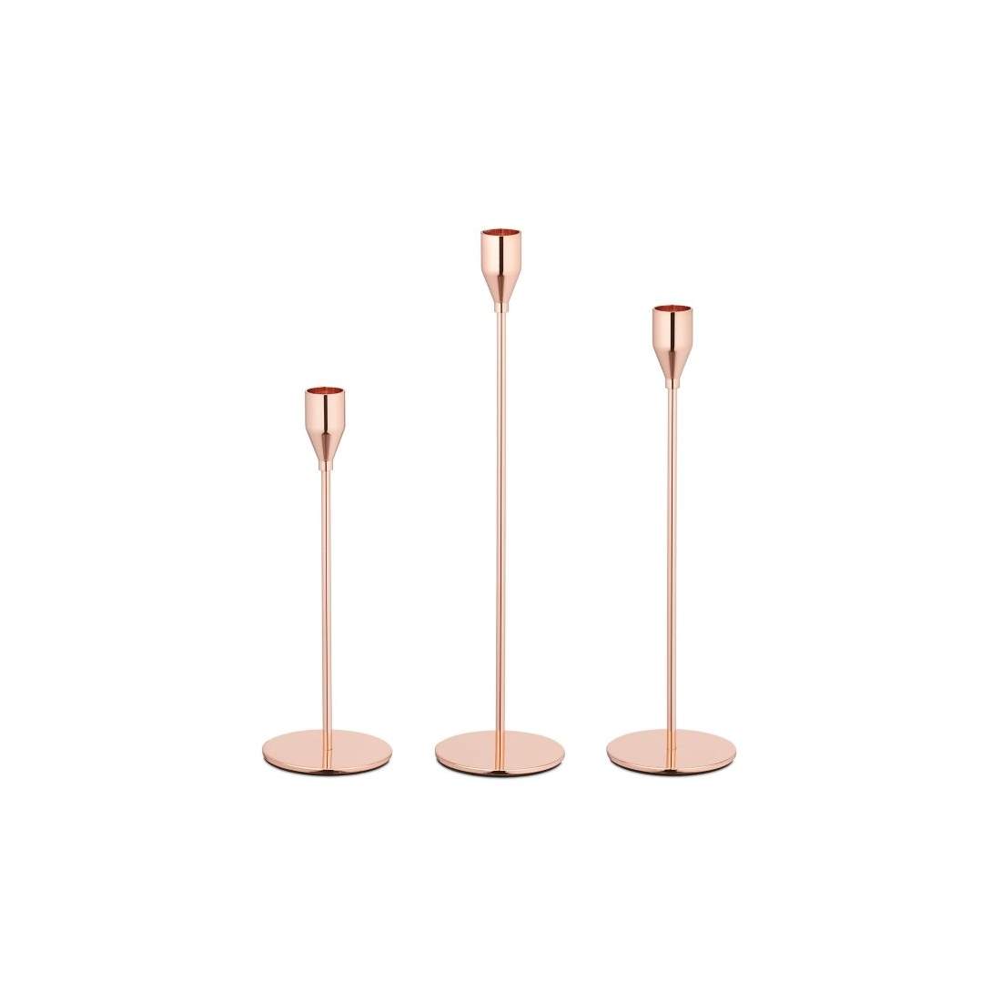 Moderna ljusstakar i set om 3 st | Hem & Hobby | Pryloteket