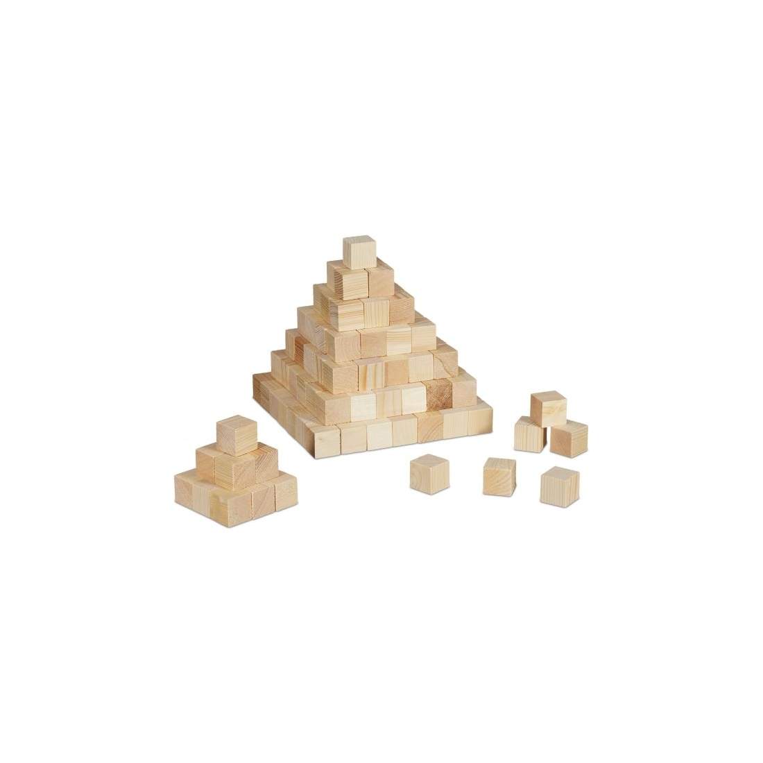 Träkub 2cm set med 160 st | Leksaker & Spel - Leksaker - Rittillbehör & Pyssel - Pyssel | Pryloteket