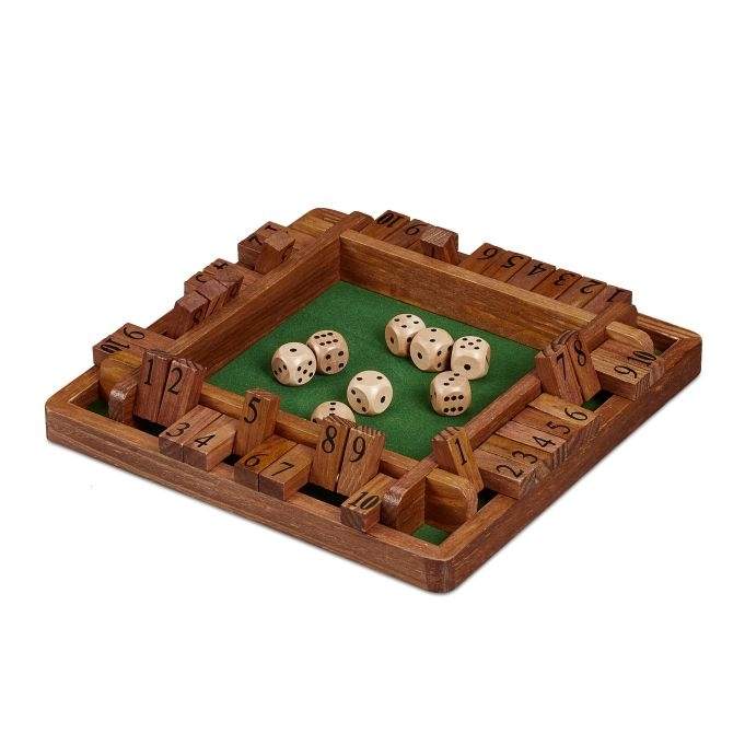 Shut The Box for 4 spillere