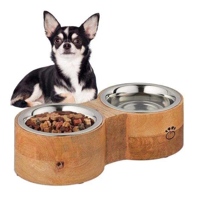 Koiran kulhopalkki 2 kulholla