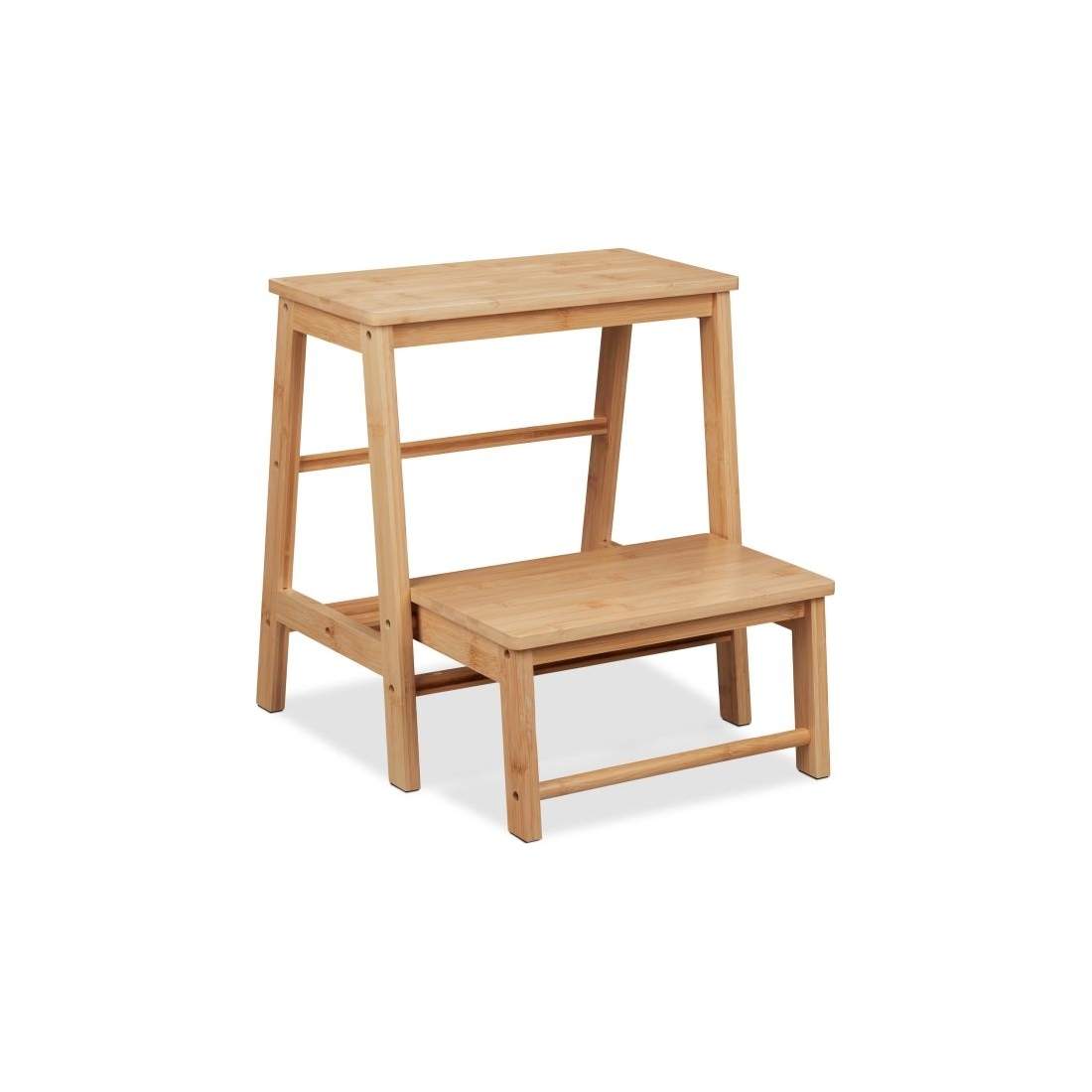 Hopfällbar stegpall tillverkad av bambu | Hem & Hobby - Hem & Hushåll - Badrum | Pryloteket