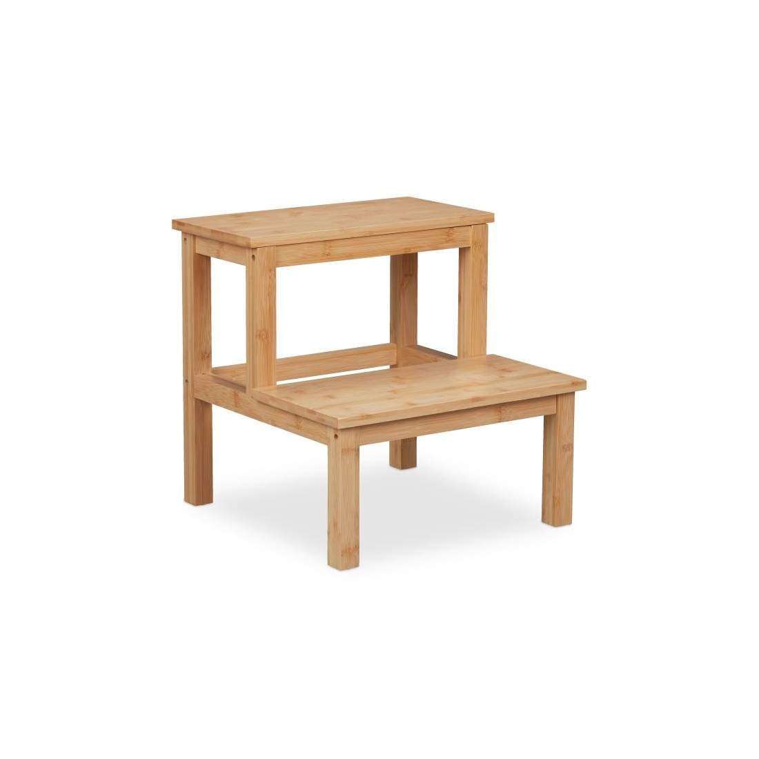 Tvådelad stegpall av bambu | Hem & Hobby - Hem & Hushåll - Badrum | Pryloteket