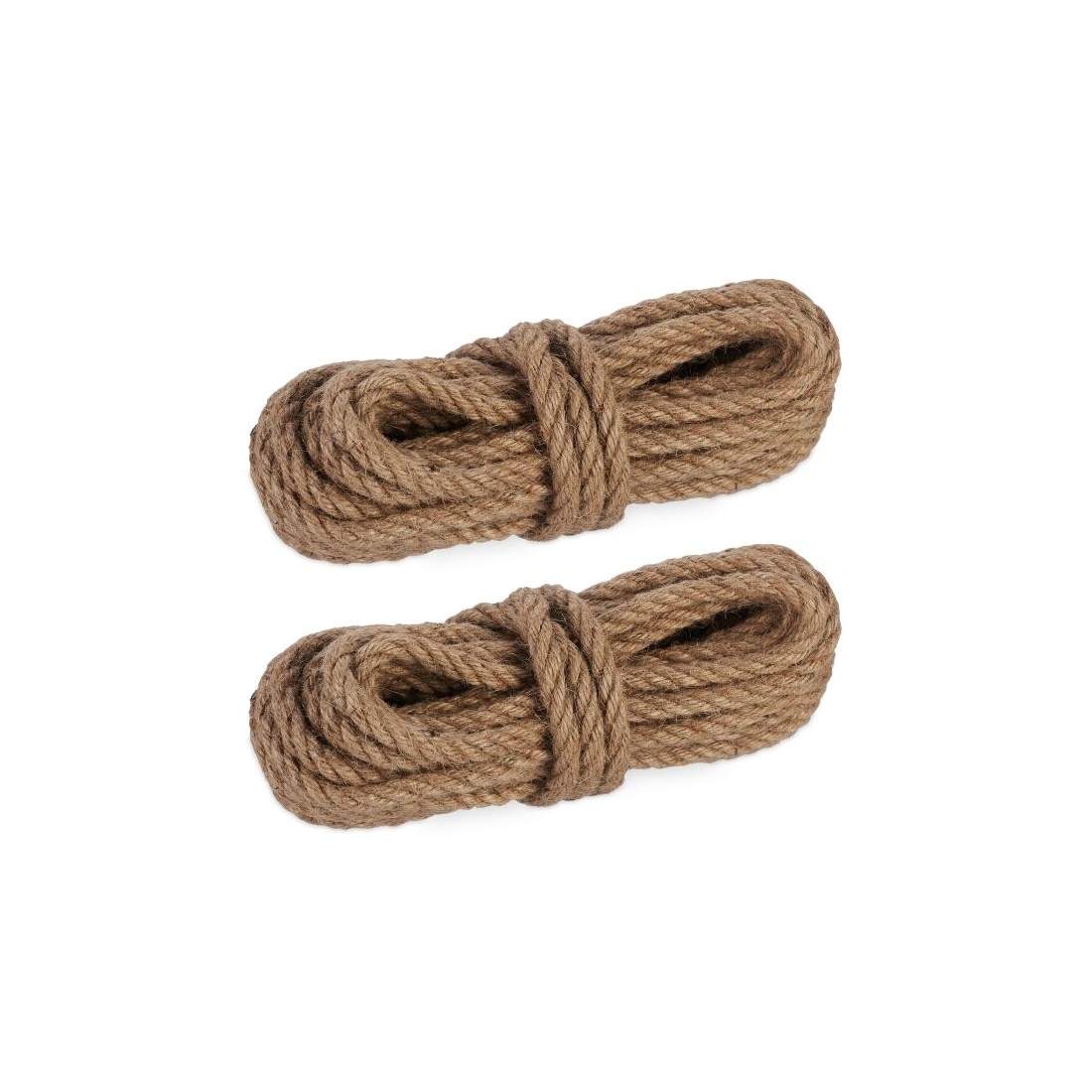 Jute rep 10 mm x 10 m uppsättning om 2 | Hem & Hobby | Pryloteket