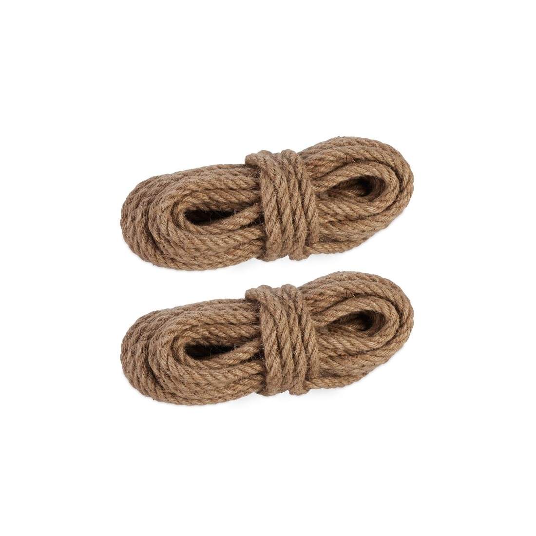 Jute rep 12 mm x 10 m uppsättning om 2 | Hem & Hobby | Pryloteket