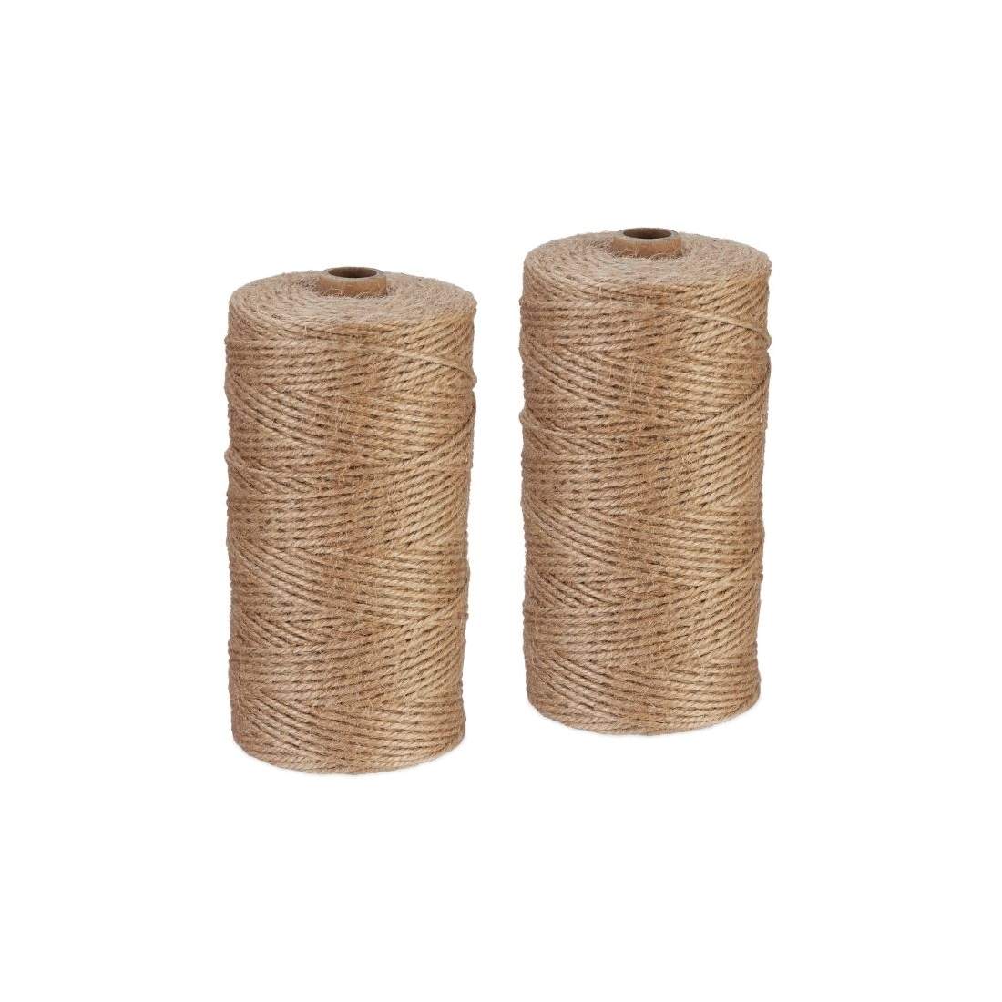 Jutekabel 2 mm x 250 m uppsättning om 2 | Hem & Hobby | Pryloteket