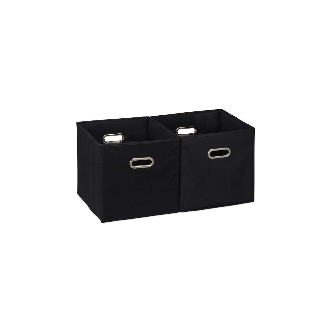 Svart förvaringsbox i set om 2 | Hem & Hobby - Hem & Hushåll - Kök - Köksredskap | Pryloteket