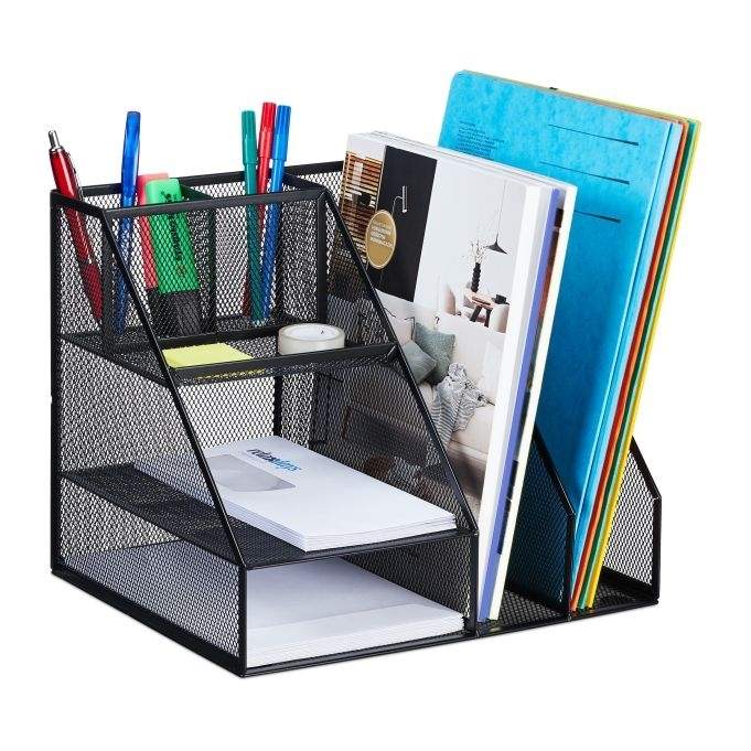 Skrivebordsorganisation 7 metalhylder