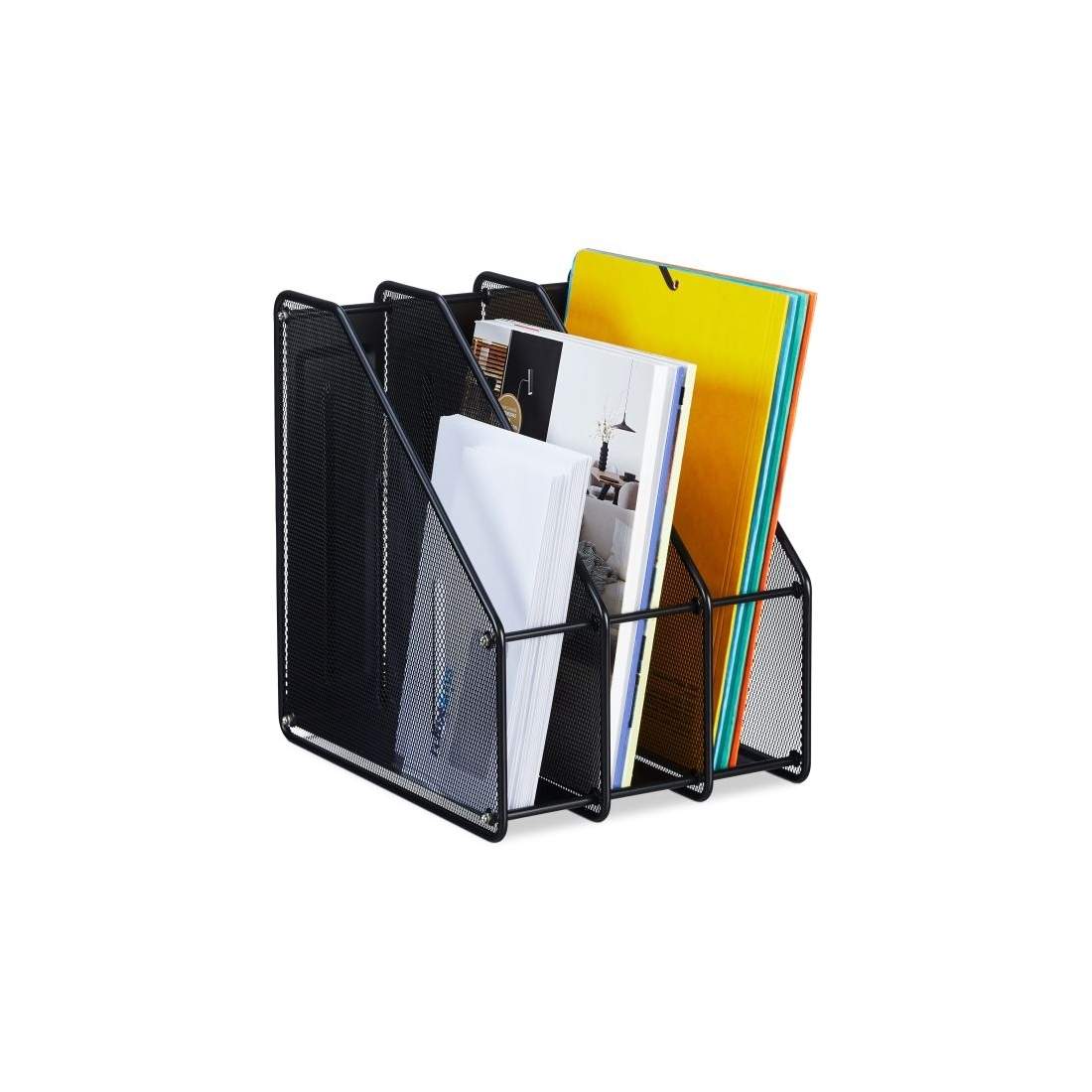 Tidskriftssamlare med 3 fack | Hem & Hobby | Pryloteket