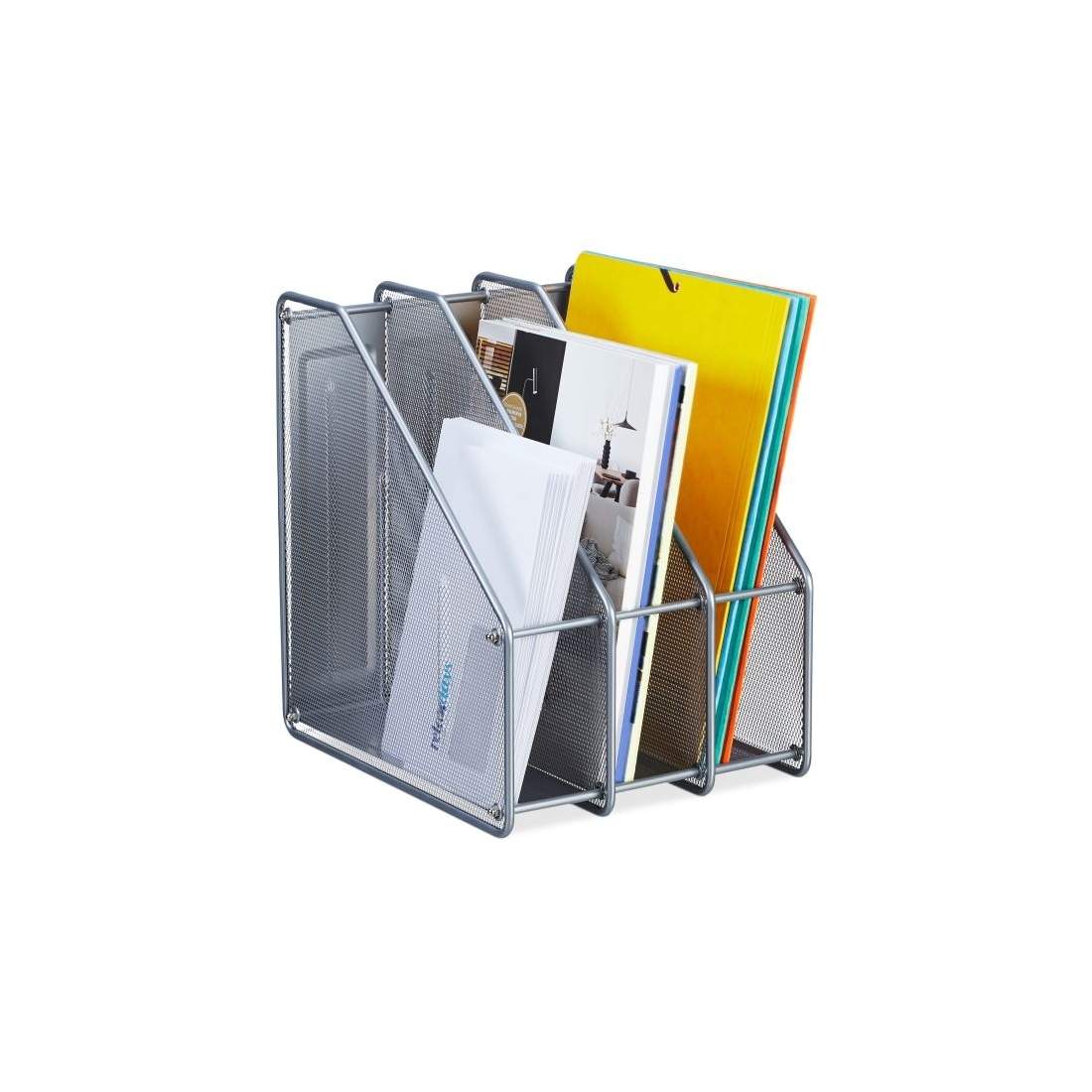 Tidskriftssamlare med 3 fack | Hem & Hobby | Pryloteket