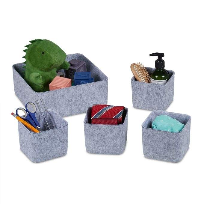 Sæt med 5 skuffeopdelere