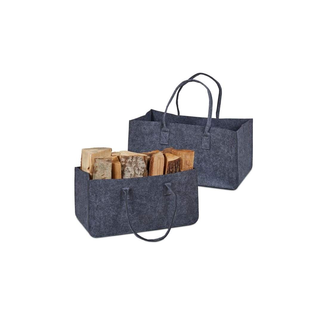 set med 2 vedsäckar i filt | Leksaker & Spel - Leksaker | Pryloteket