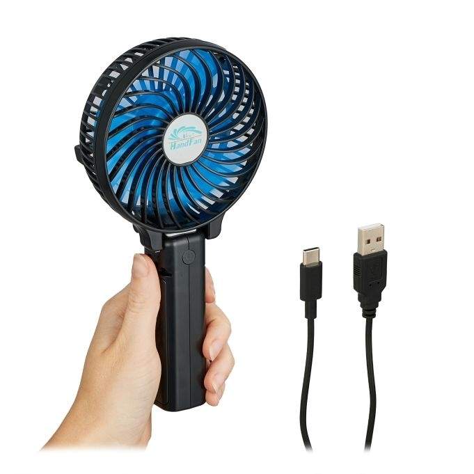 Handfläkt med USB-anslutning | Elektronik - Tillbehör Mobil & Surfplatta - Surfplatta Tillbehör - Stativ | Pryloteket