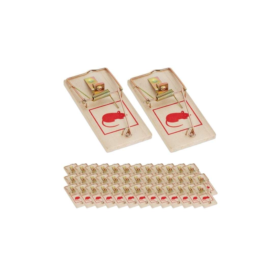 Mousetrap Trä Uppsättning om 40 | Hem & Hobby | Pryloteket