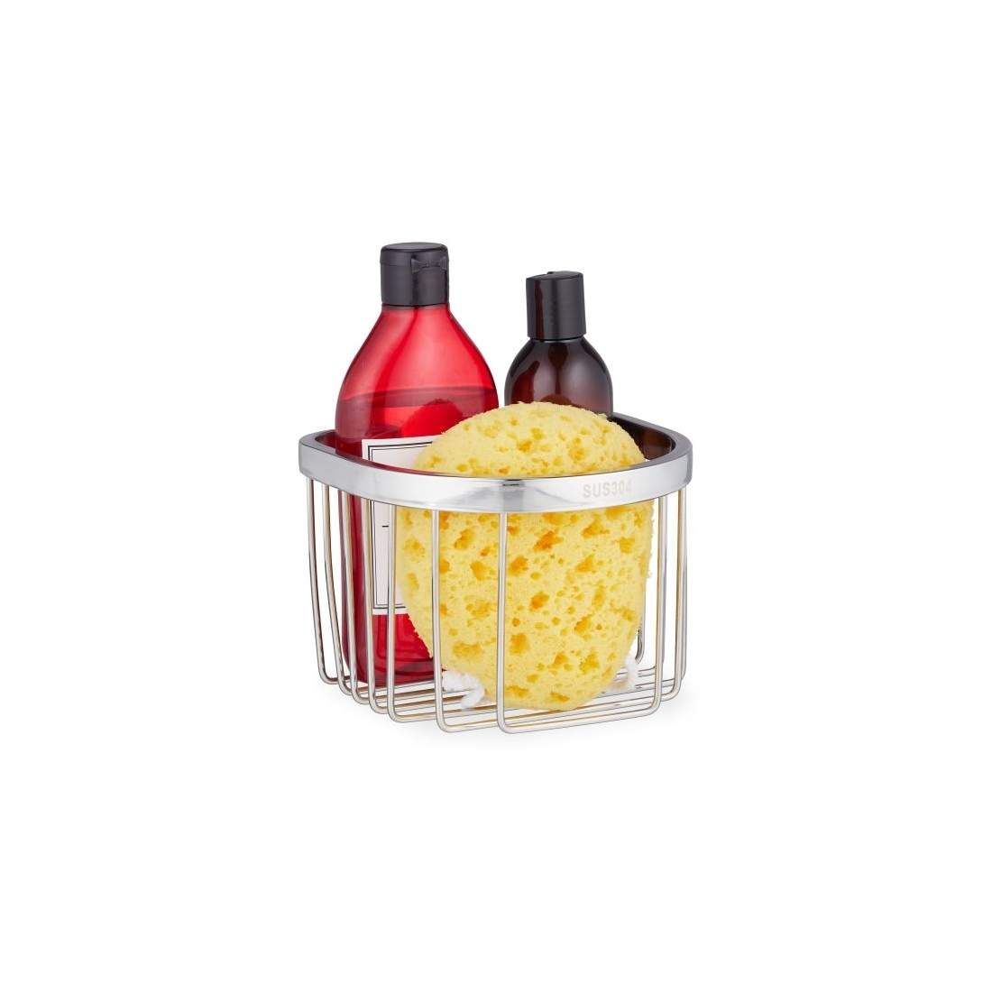 Brusebakke i rustfri stål