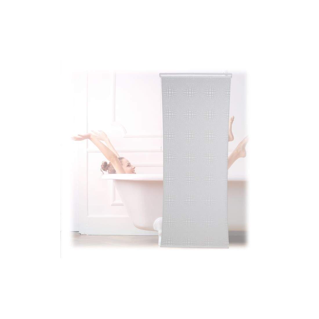 Mönstrad duschdraperi | Hem & Hobby - Hem & Hushåll - Badrum - Duschdraperi | Pryloteket