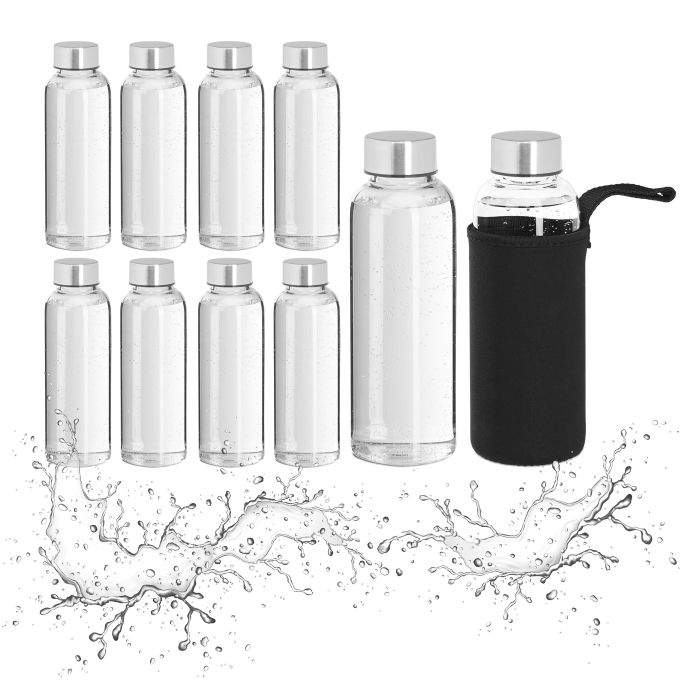 Dryckesflaska Glas 360 ml | Hem & Hobby - Hem & Hushåll - Kök - Köksredskap - Lock | Pryloteket