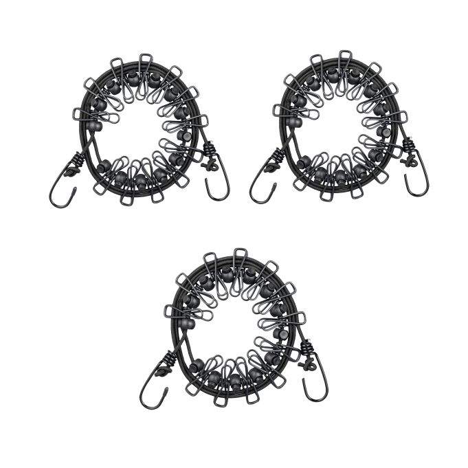 Vaskesnor med 12 pinde sæt af 3