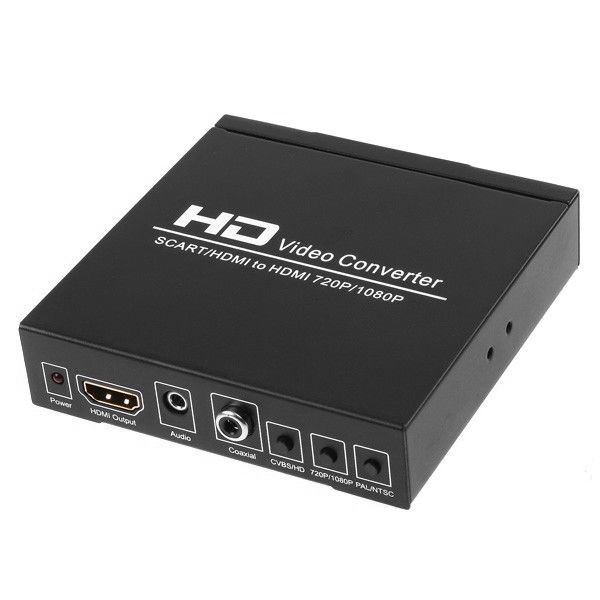 Scart til HDMI AV-Konverter