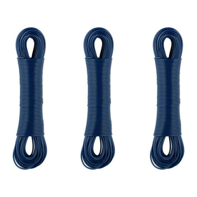 Tøjbøjle med ståltråd 3x 50 m