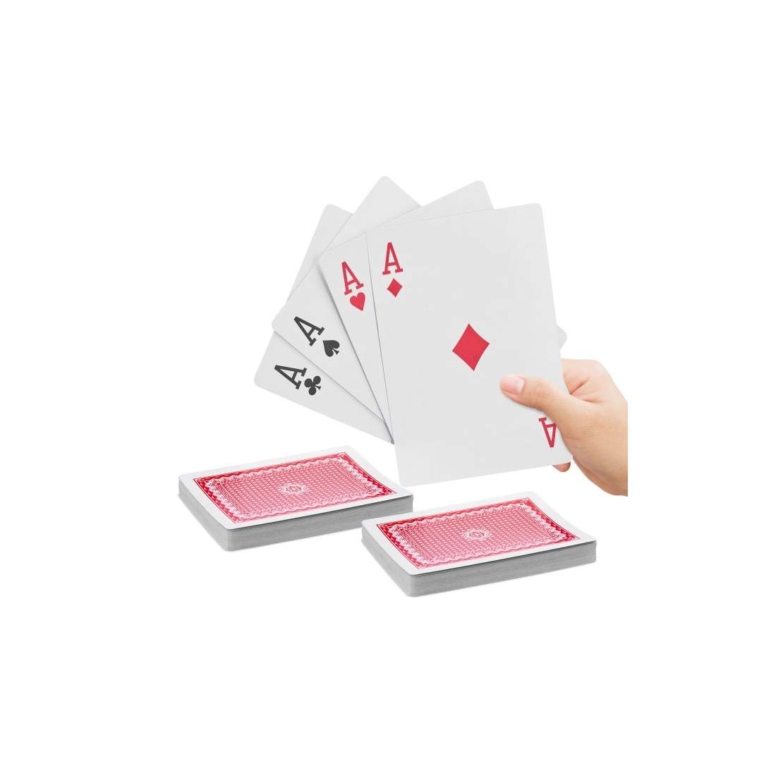 Jumbo spelkort 2 kortlekar | Leksaker & Spel - Sällskapsspel - Kortspel - Kortlekar | Pryloteket