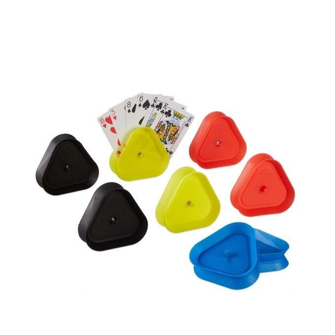 Färgglad hållare för spelkort - set om 8 | Hem & Hobby | Pryloteket