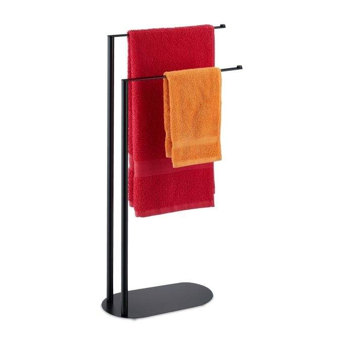 Fristående handdukstork 2 barer | Hem & Hobby - Hem & Hushåll - Textil - Handdukar | Pryloteket