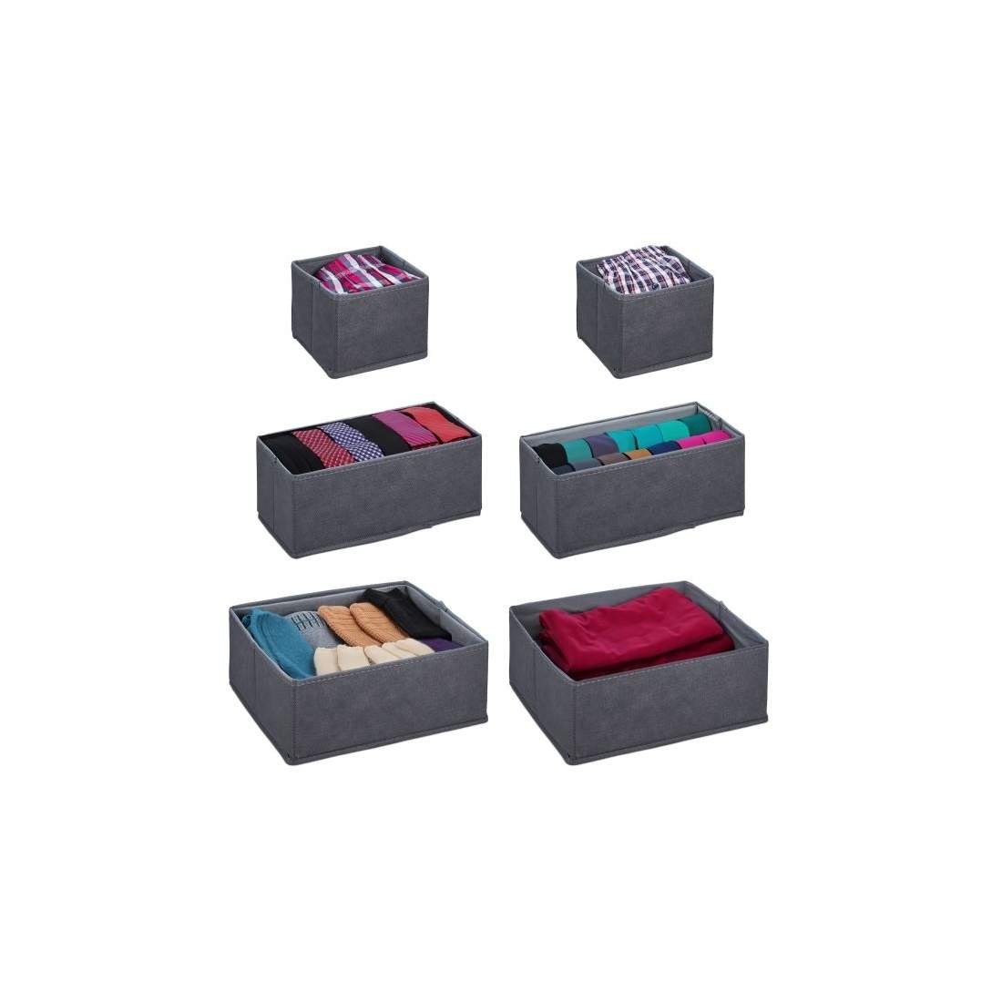 Set med 6 lådavdelare | Mode & Accessoarer - Accessoarer | Pryloteket