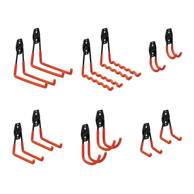 12-delt sæt vægkroge