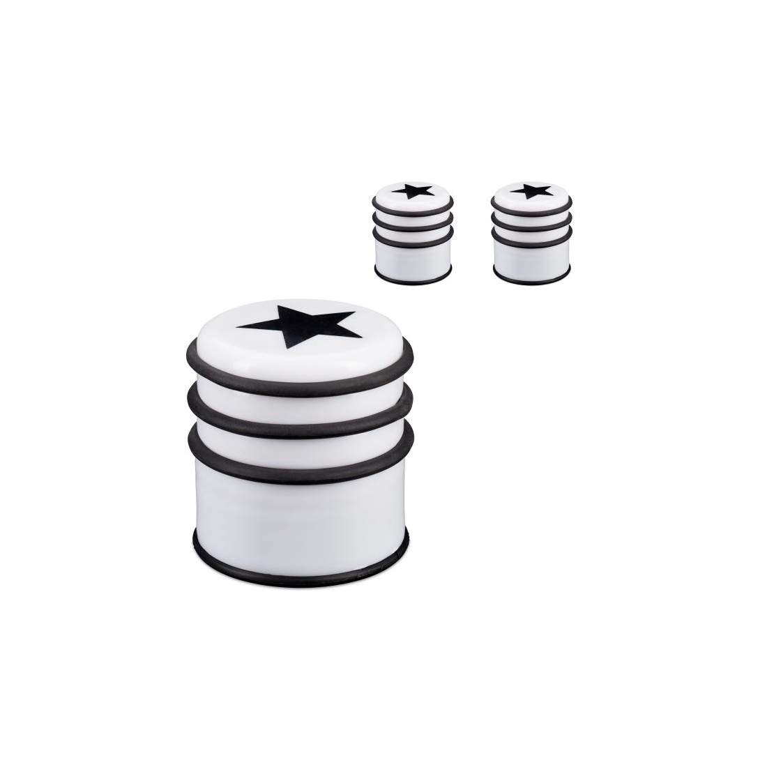 set om 3 dörrstopp med stjärnmotiv | Hem & Hobby - Hem & Hushåll - Sovrum | Pryloteket