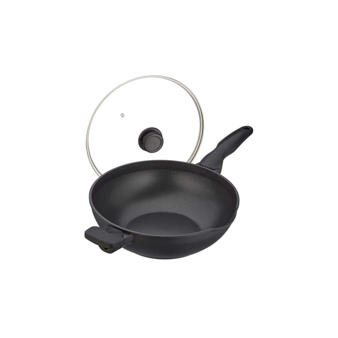 Wok med lock | Hem & Hobby - Hem & Hushåll - Kök - Servering | Pryloteket