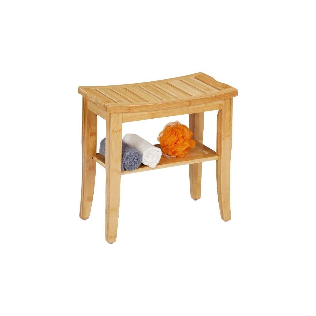 Badrumspall i bambu | Elektronik - Tillbehör Mobil & Surfplatta - Mobiltillbehör - Mobilkablar - Tillbehör | Pryloteket