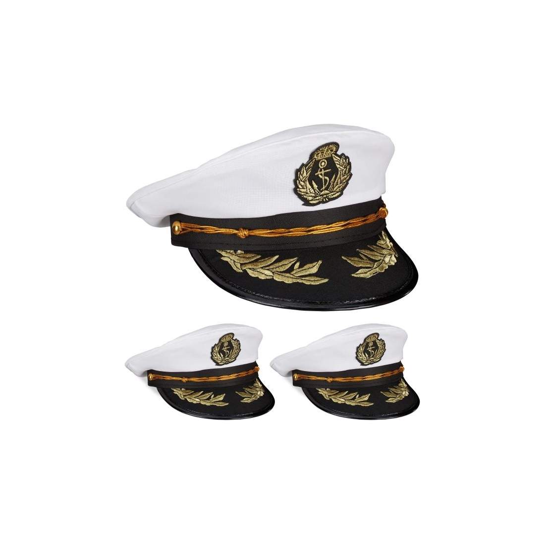 Kaptensmössa set om 3 | Hem & Hobby | Pryloteket