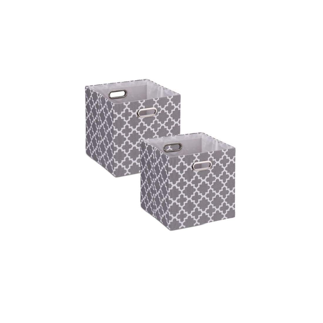 Förvaringslåda med mönster i ett set om 2 | Hem & Hobby - Hem & Hushåll - Kök - Köksredskap | Pryloteket