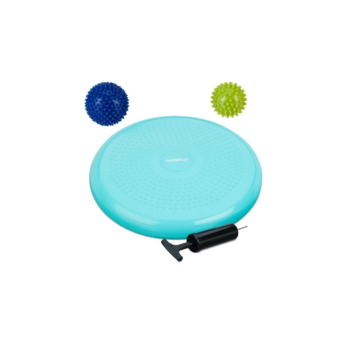 Balanskudde med 2 massagekulor | Sport & Fritid - Träning | Pryloteket