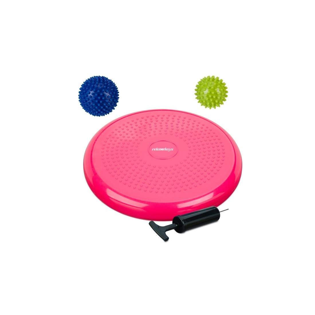 Balanskudde med 2 massagekulor | Sport & Fritid - Träning | Pryloteket