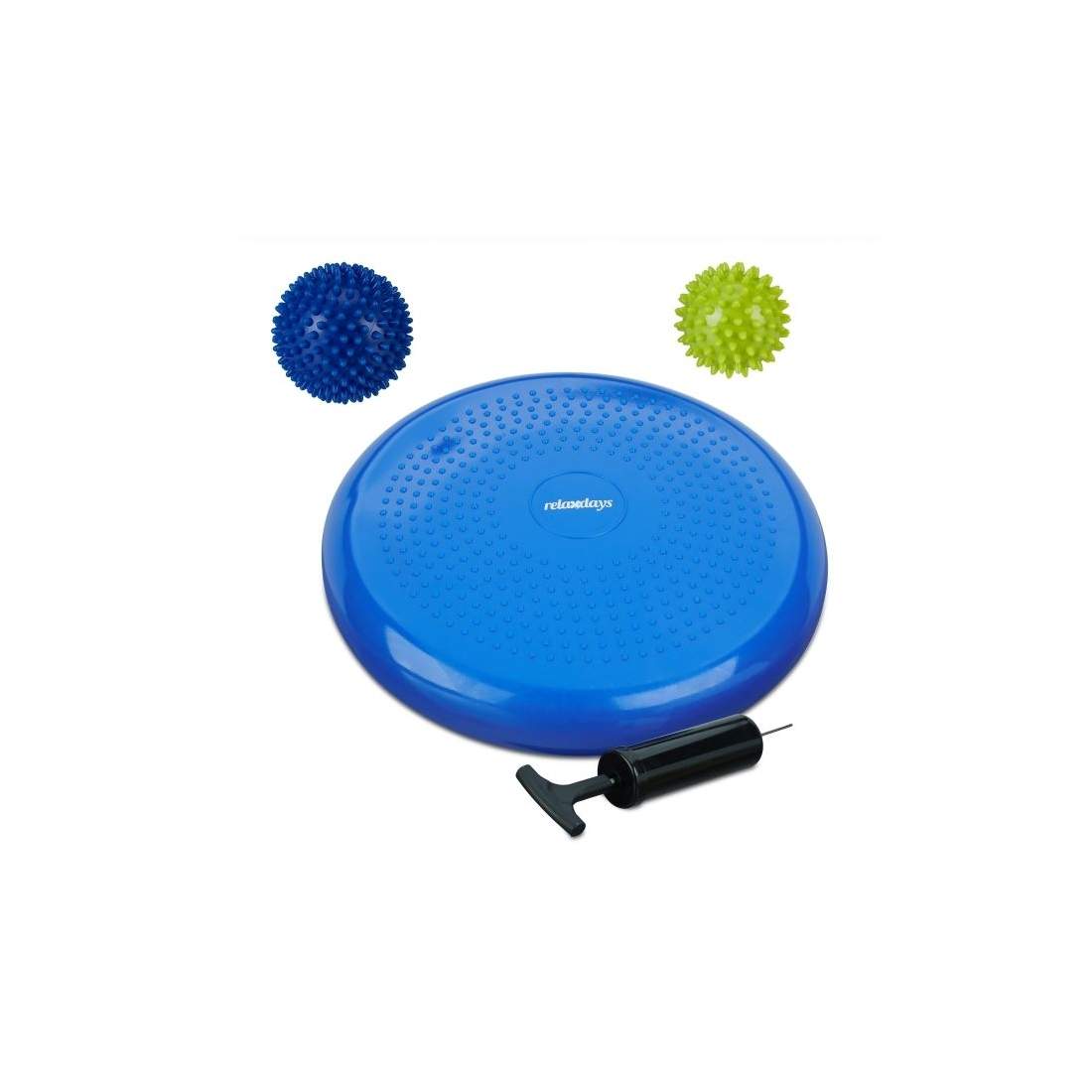 Balanskudde med 2 massagekulor | Sport & Fritid - Träning | Pryloteket