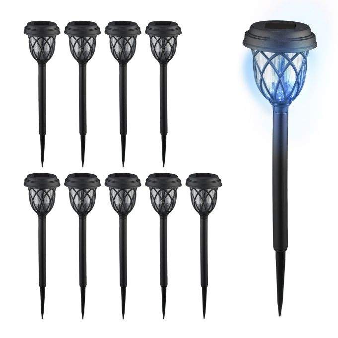 Lanterne med solcellelampe