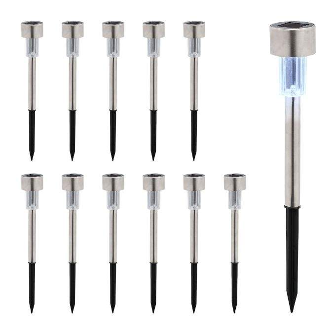 Sæt med solcellelamper